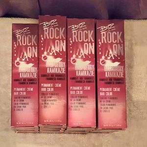 Lot Of 19! Beyond The Zone Rock On Permanent Creme Hair Color Raspberry Kamikaze